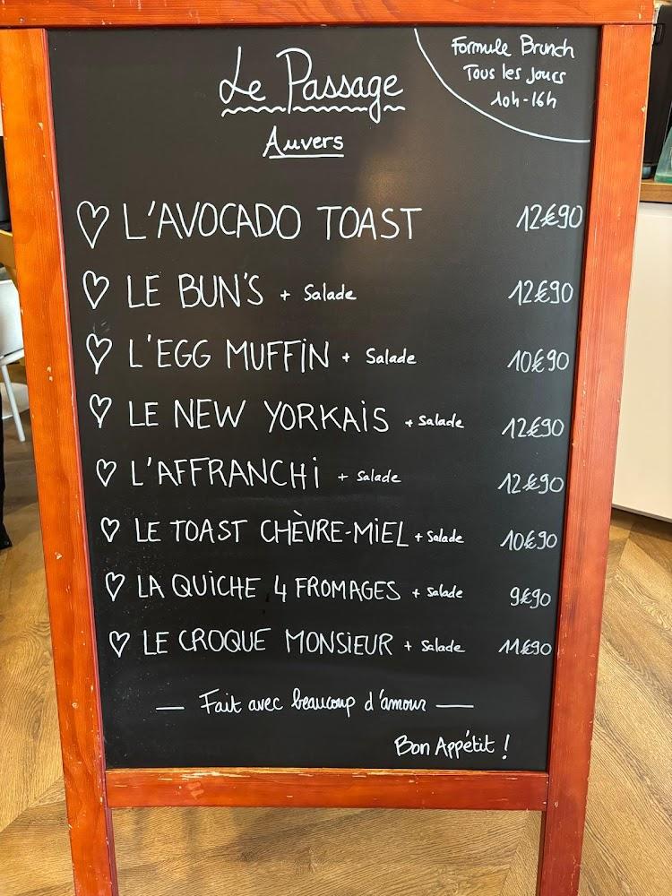 Le Passage Auvers - Le Van Gogh - Menu Image 1